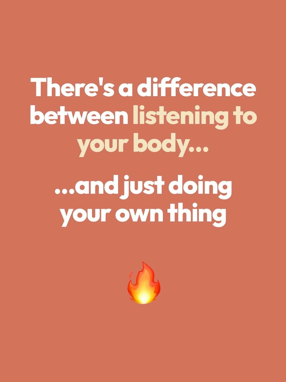 Hot take: There&rsquo;s a difference between listening to your body and just doing your own thing. 🔥

We&rsquo;ve all seen the posts celebrating students &ldquo;going rogue&rdquo; in yoga class&mdash;claiming that teachers who want you to follow alo