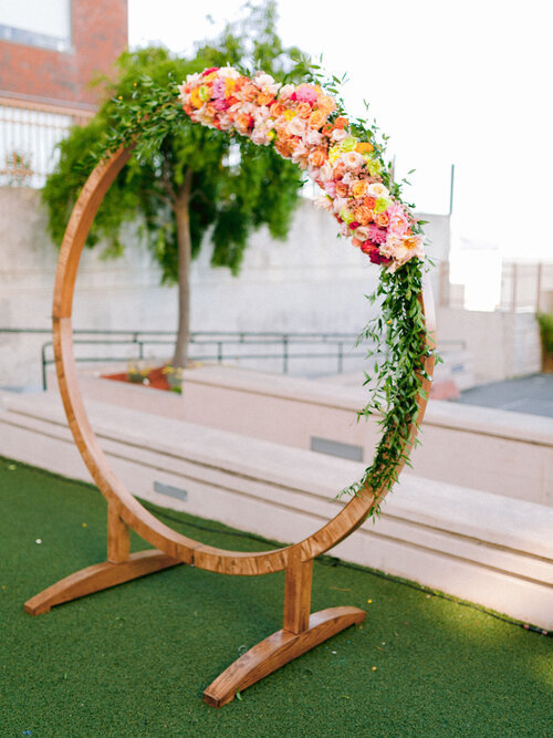 Flower arch-Wedding floral archs-SF-Bell &trunk flowers.jpg