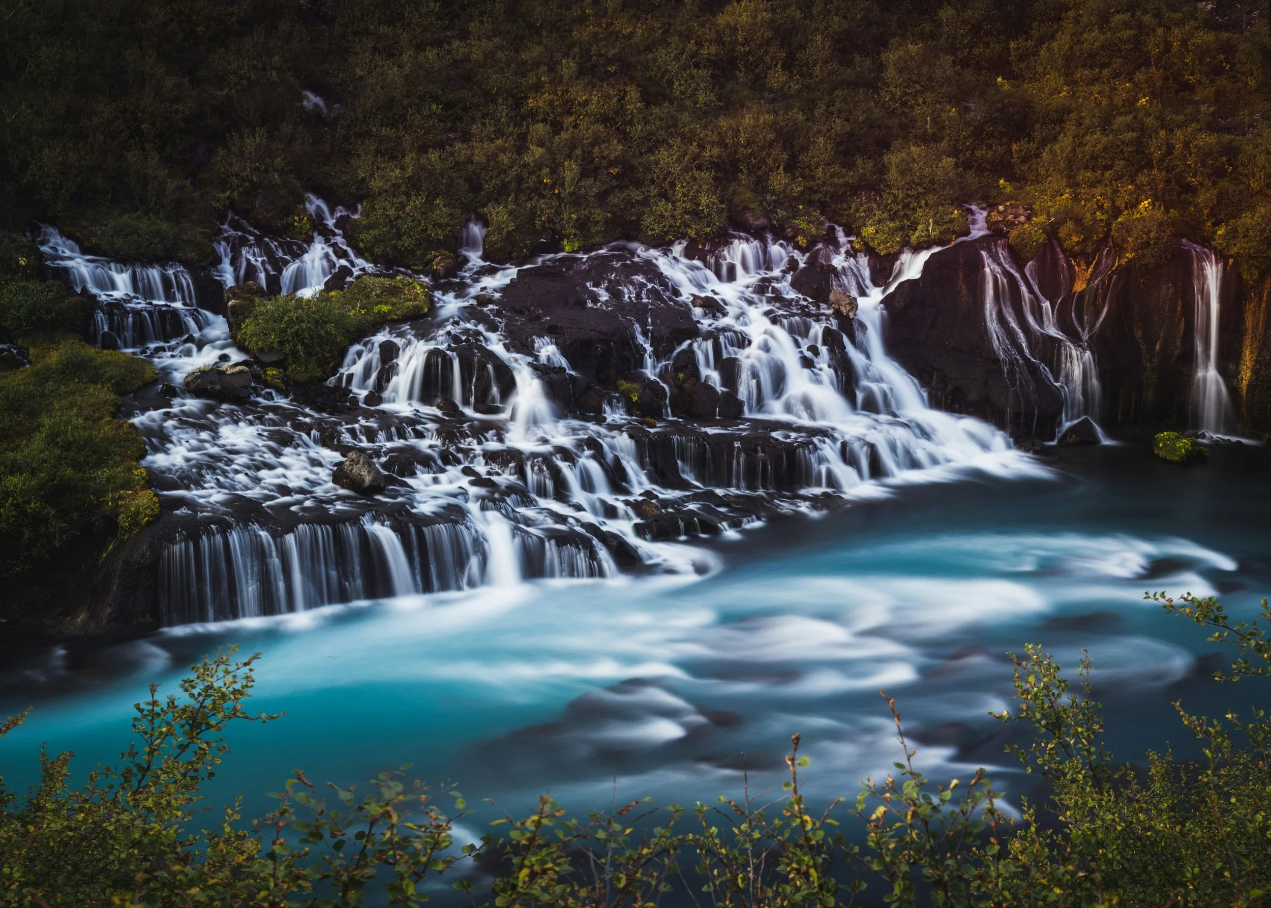 Hraunfossar Waterfall .jpg