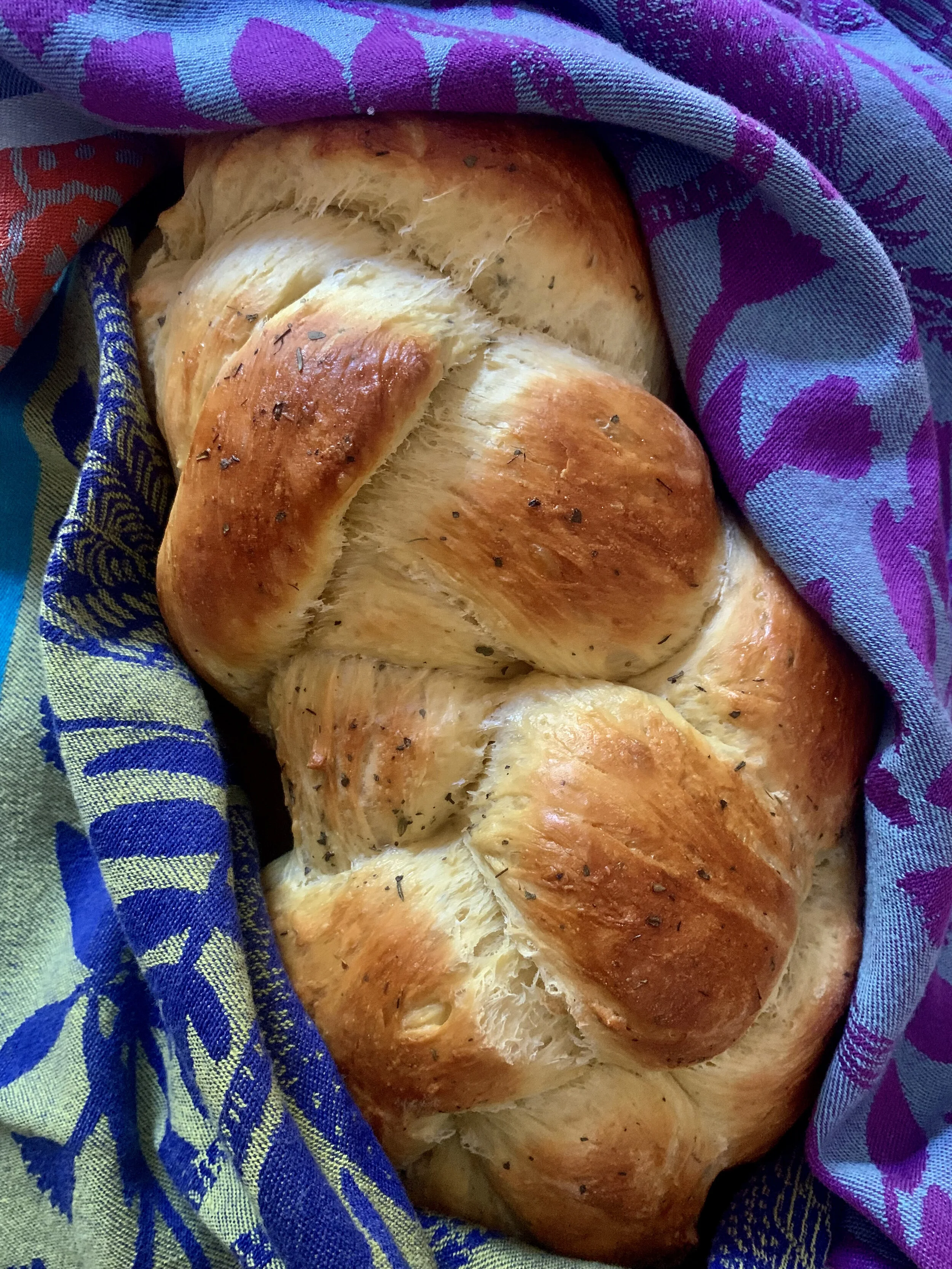 Honey Herb Challah