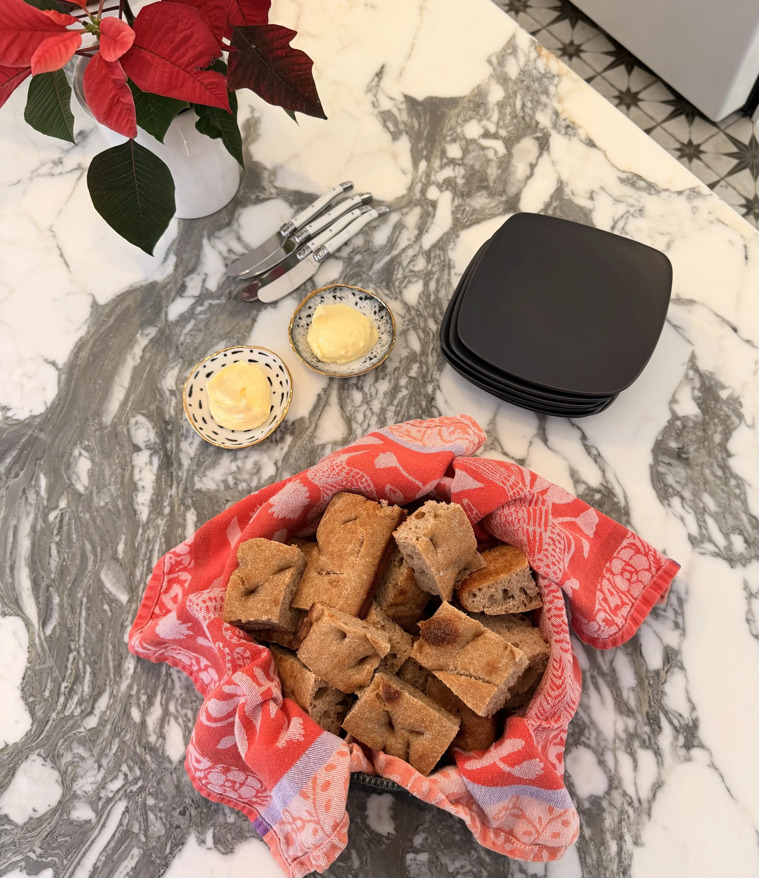 Whole Wheat Sourdough Focaccia 