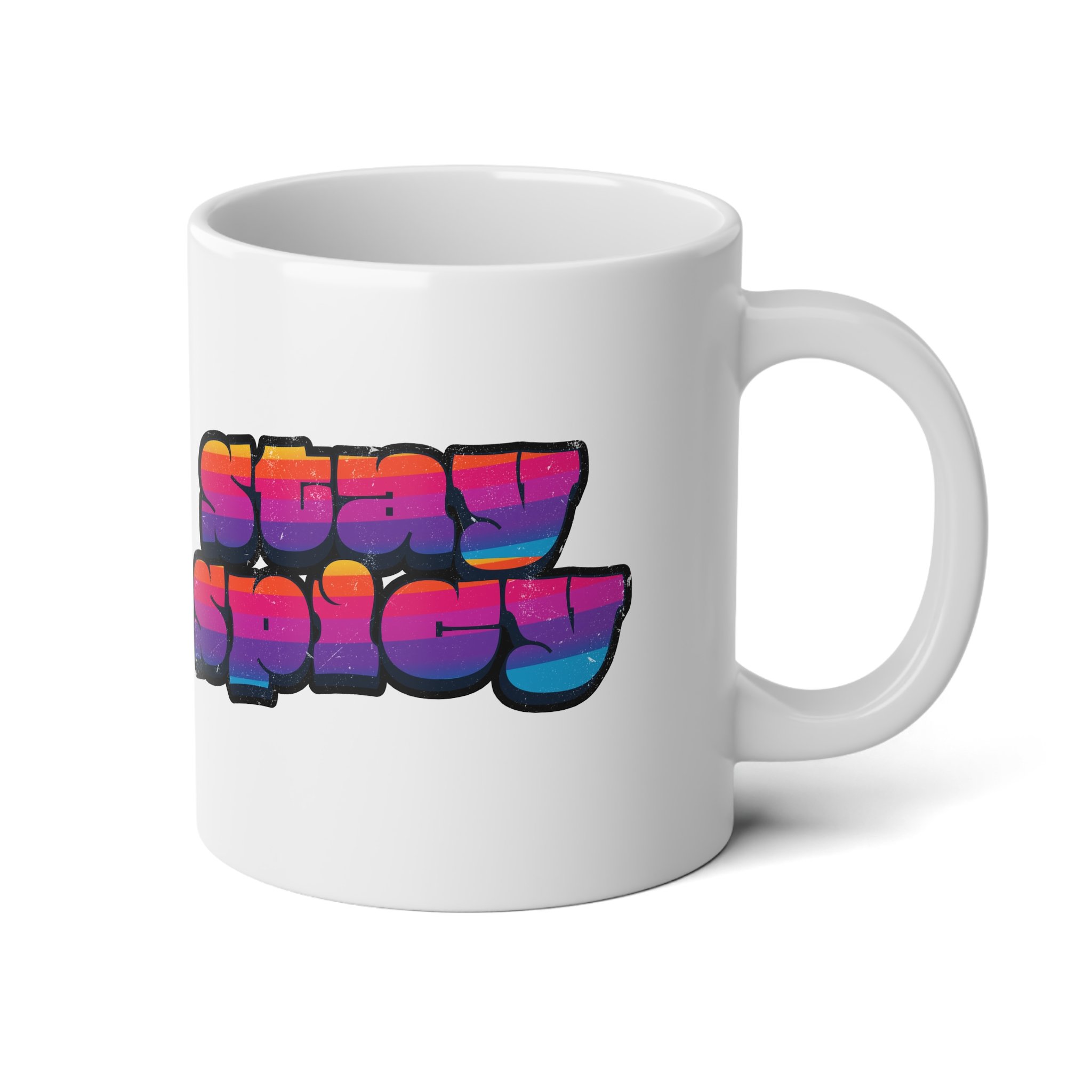 Stay Spicy Jumbo Mug, 20oz