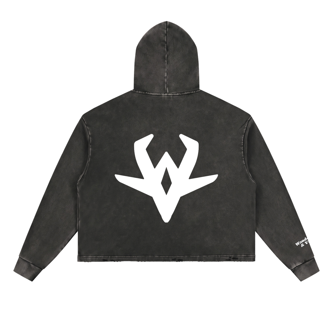 *LIMITED EDITION* Wanderlust & Vibes Logo Vintage Washed Hoodie