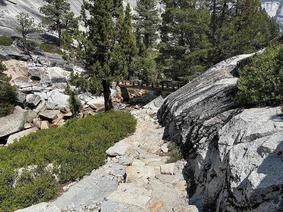 Bridge in lower Echo Valley