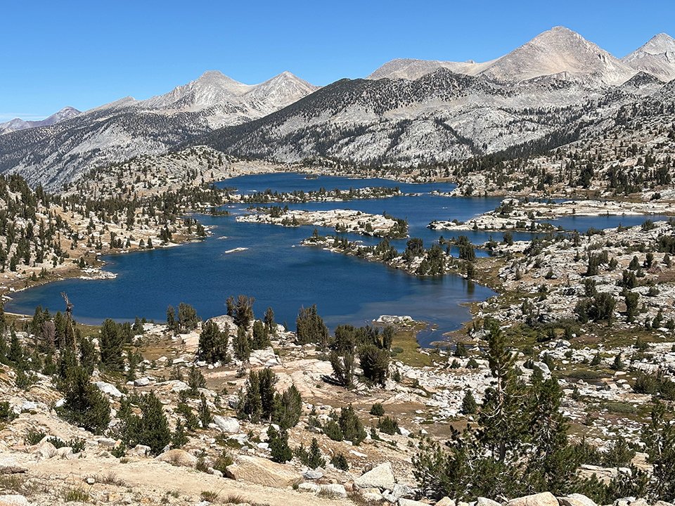 Marie Lake from Selden Pass (looking north)
