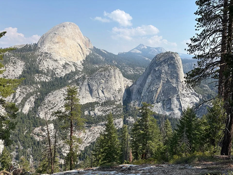 Half Dome, Mt. Broderick, Clouds Rest & Liberty Cap