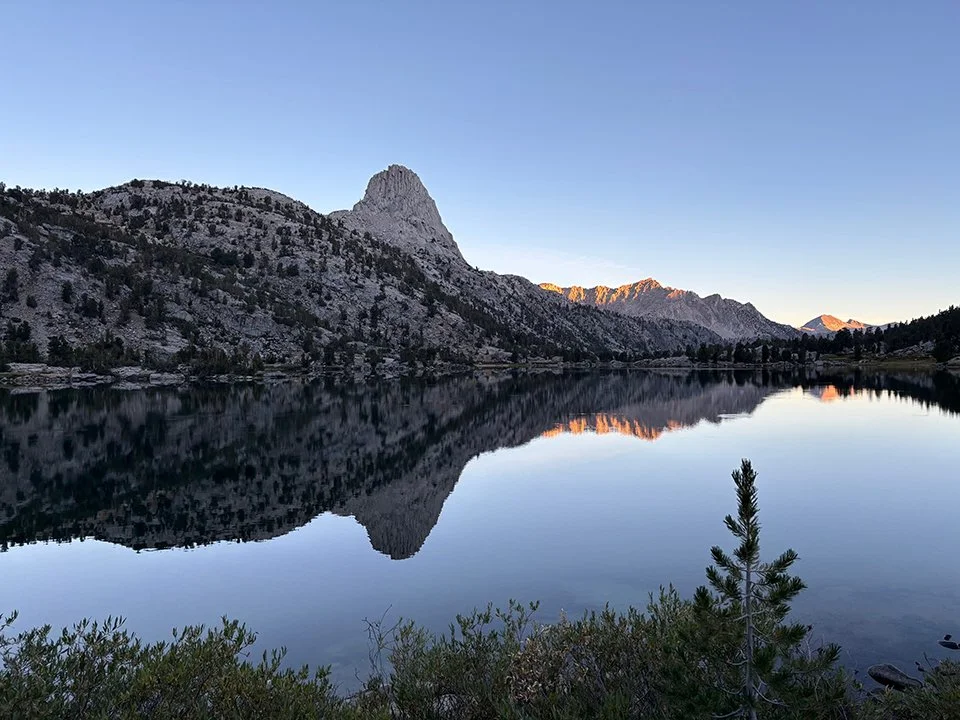 Fin Dome over Rae Lakes