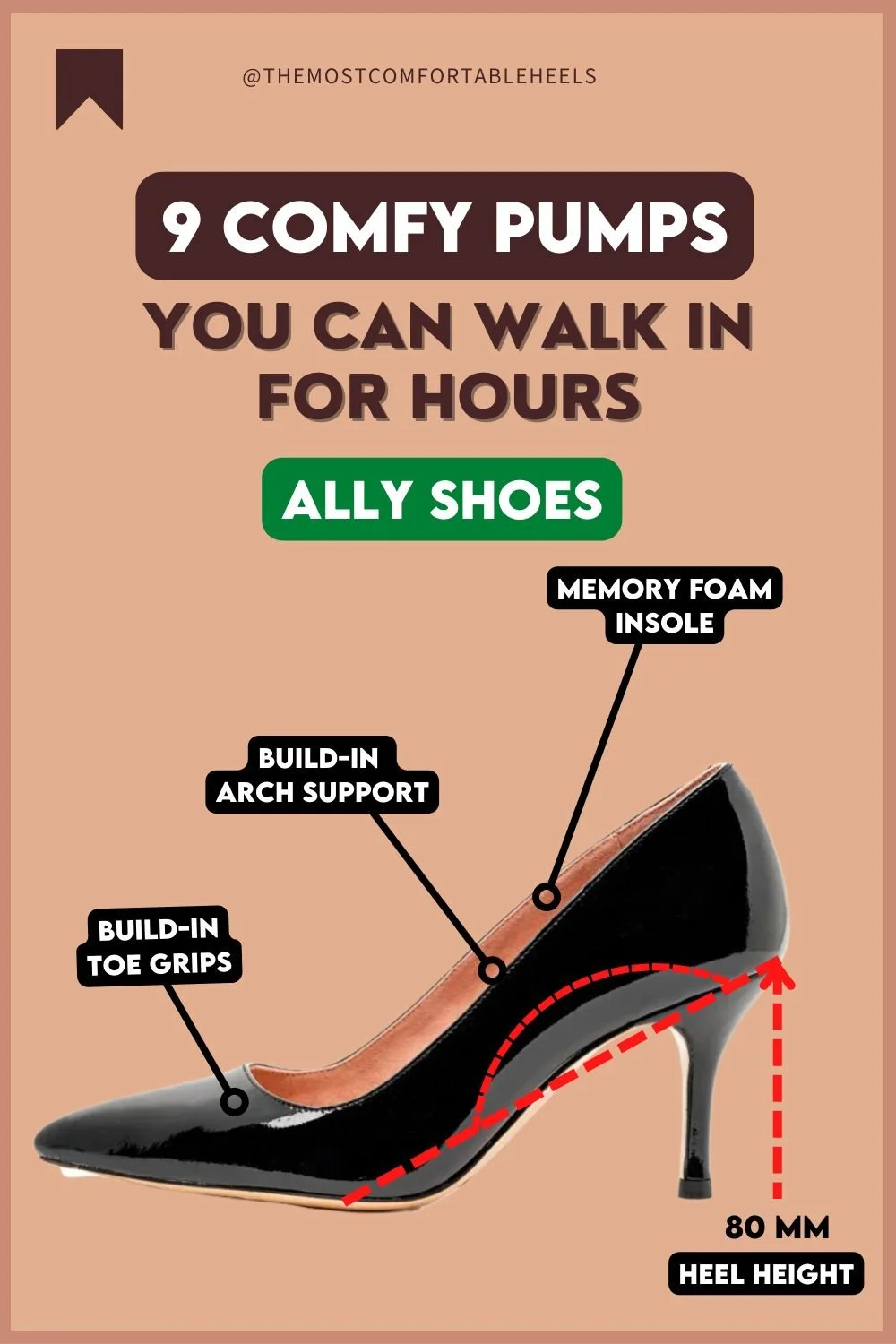 9 Comfortable Pumps You Can Walk in Confidently For Hours [Guide]