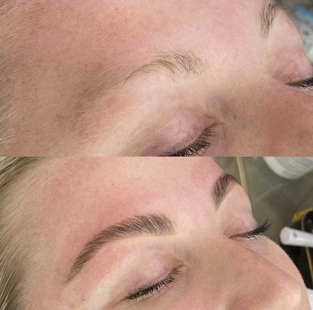 cheap eyebrow wax and tint near me