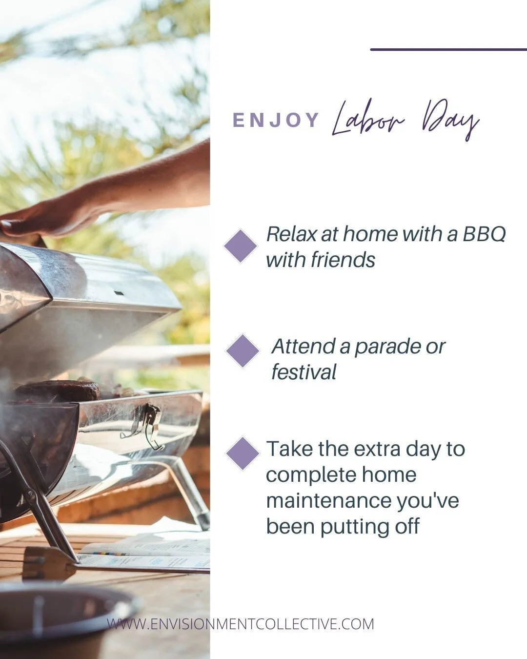 Comment what you&rsquo;ve got planned for Labor Day!

Will you be relaxing at home with a BBQ and friends, attending a parade or festival, or taking the extra day to complete items on your CEO to-do list?
.
.
.
.
.
#entrepreneur #business #motivation