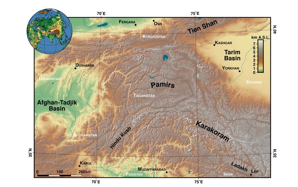 Pamire Mike Searle Central Asia — Geology Bites