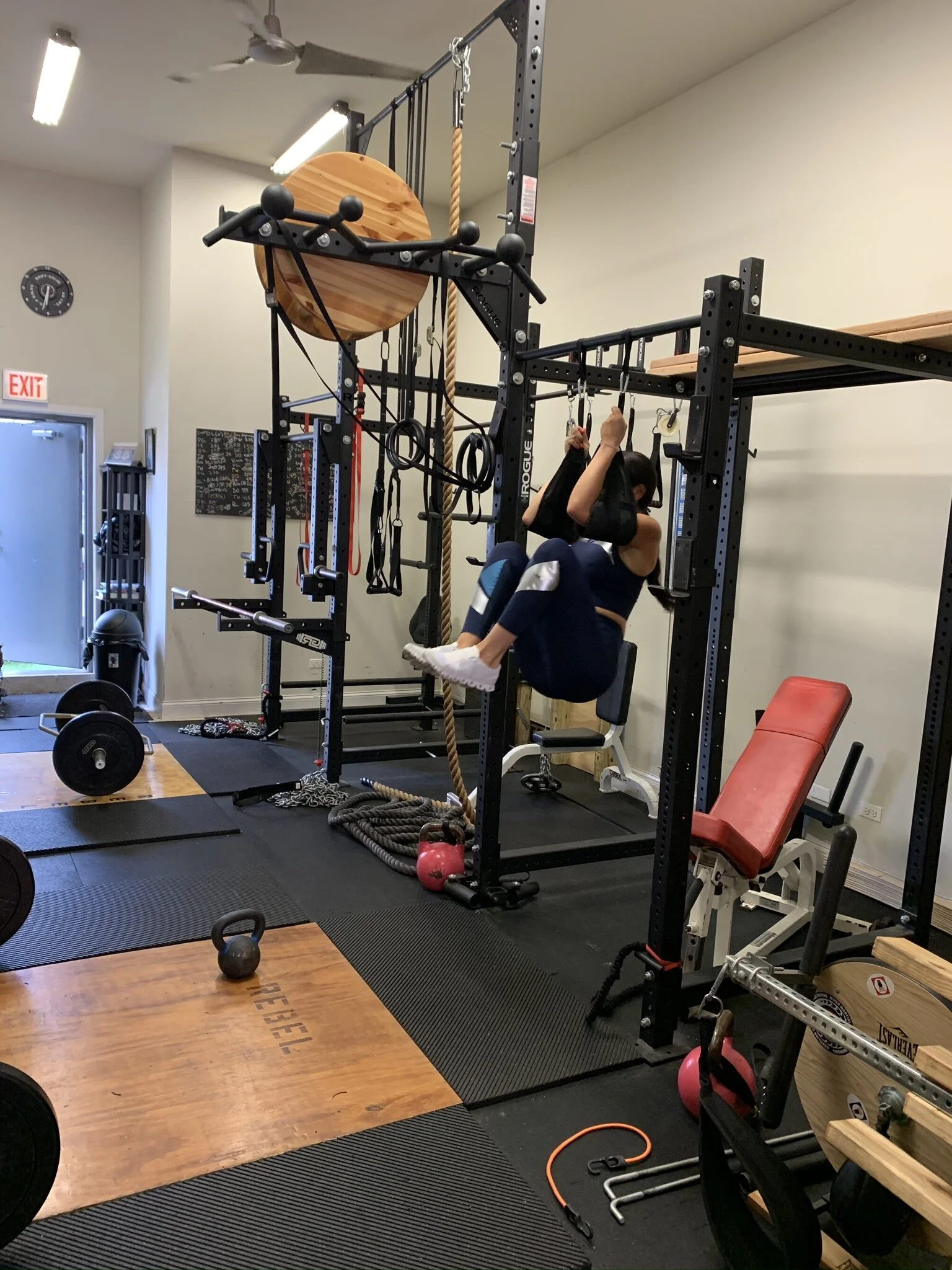 rebel sport workout bench