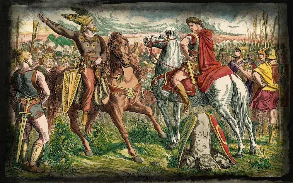 Caesar_and_Ariovistus_(meeting_before_the_battle)_by_Johann_Nepomuk_Geiger.jpg