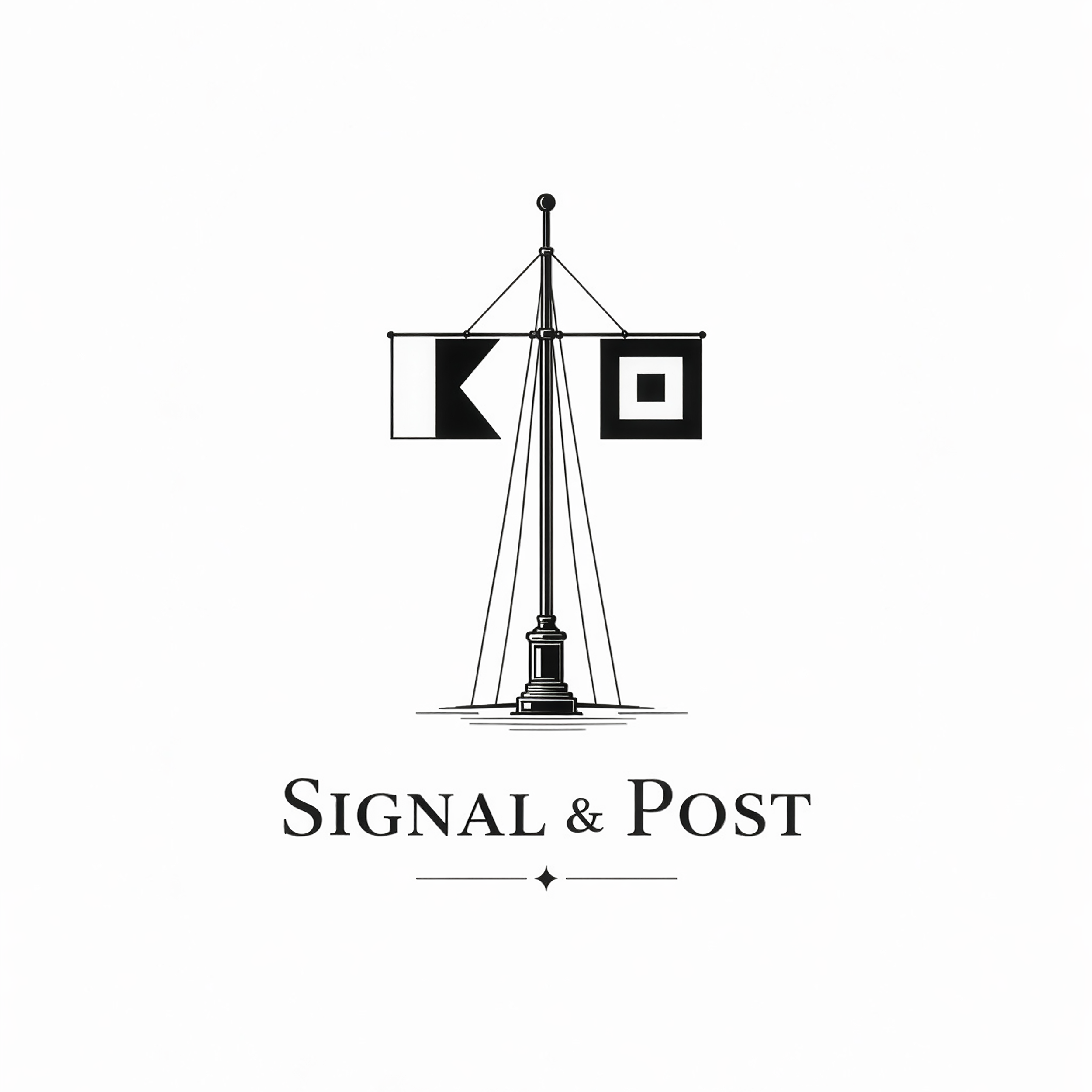 Signal & Post_Logo_V.20260415.1720_White_1x1_300 DPI.png