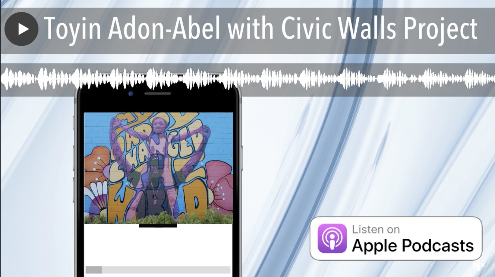 Civic Walls Project featured on Business RadioX