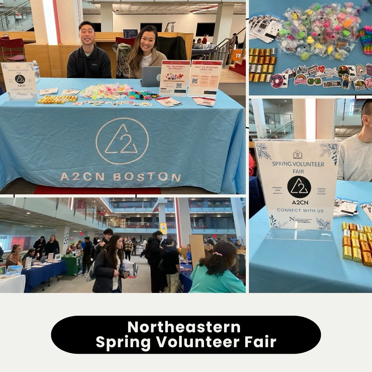 We had a great time participating in Northeastern University&rsquo;s Spring Volunteer Fair today! 🌱

It was inspiring to connect with so many passionate students and community members interested in making a difference through service. A big thank yo