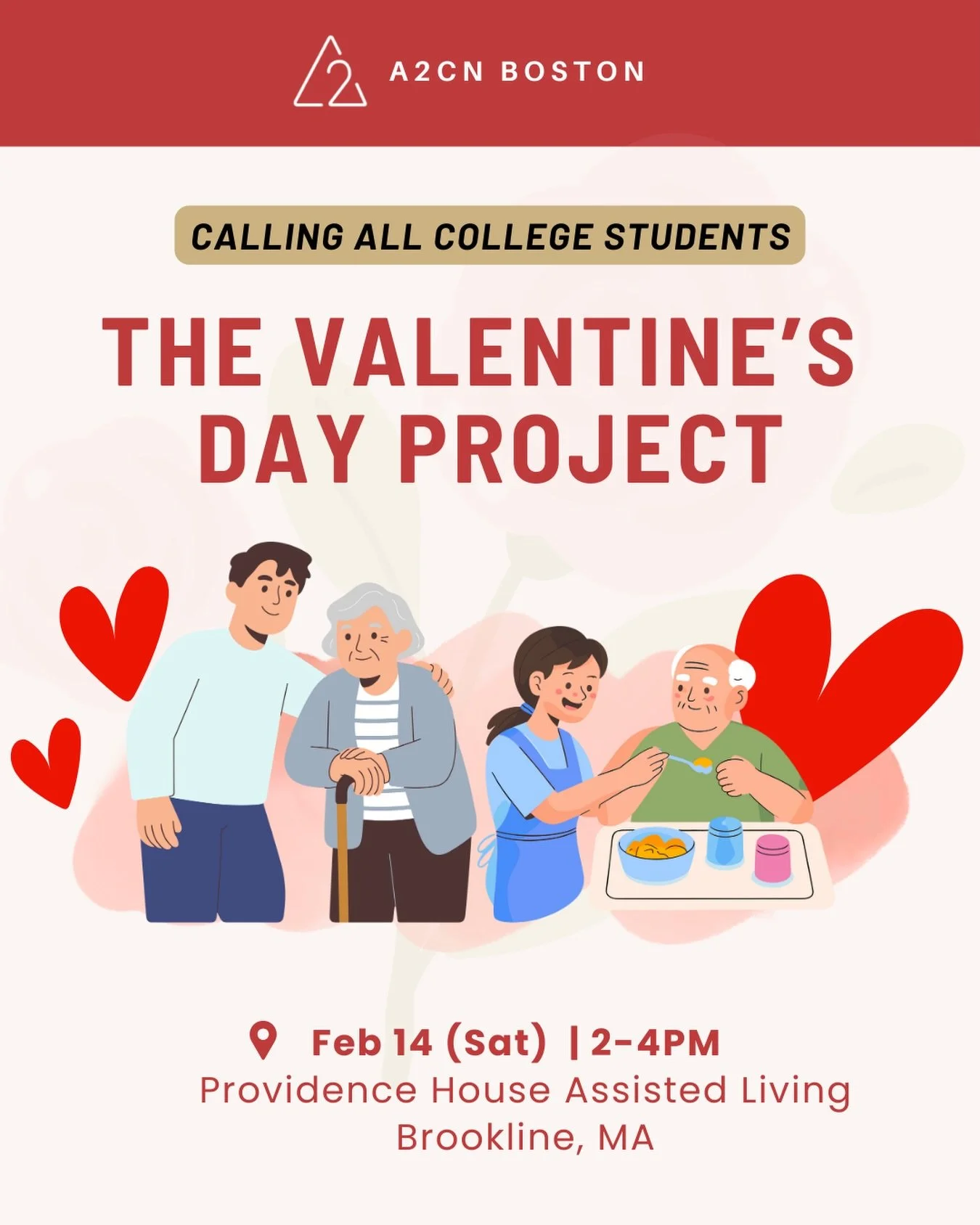 This weekend, join A2CN as we show our local elderly 👵👴some love: Origami, gift-giving, conversations, and more! Volunteers will be grabbing some 🍦afterwards. 

RSVP link in bio. 

#a2cnBoston