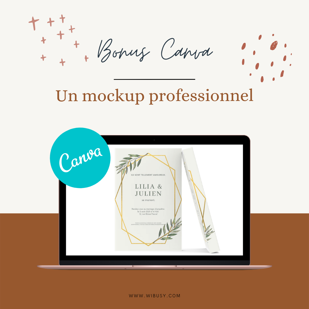 Des mockups professionnels