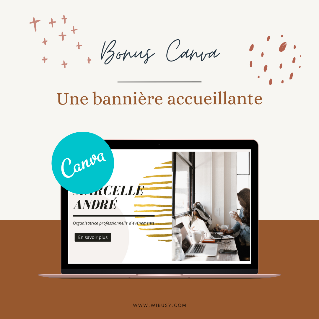 Créer des bannières sur Canva
