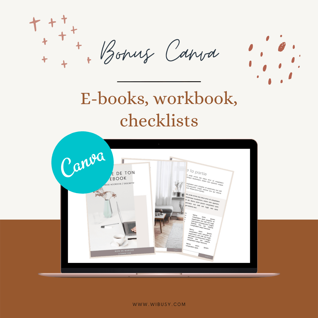 E-book sur Canva