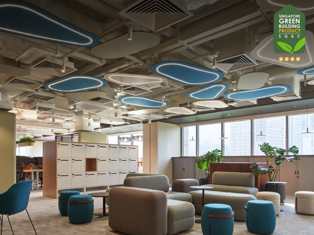 Pepperwall Achieves SGBP 4-Tick Certification for HEART® Acoustic Panels