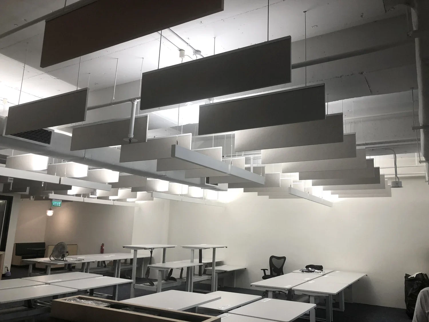 acoustic ceiling baffles