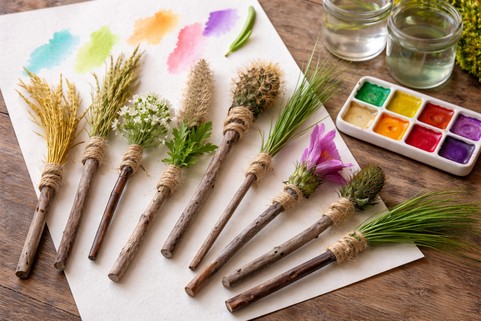 Natural & Handmade Brushes