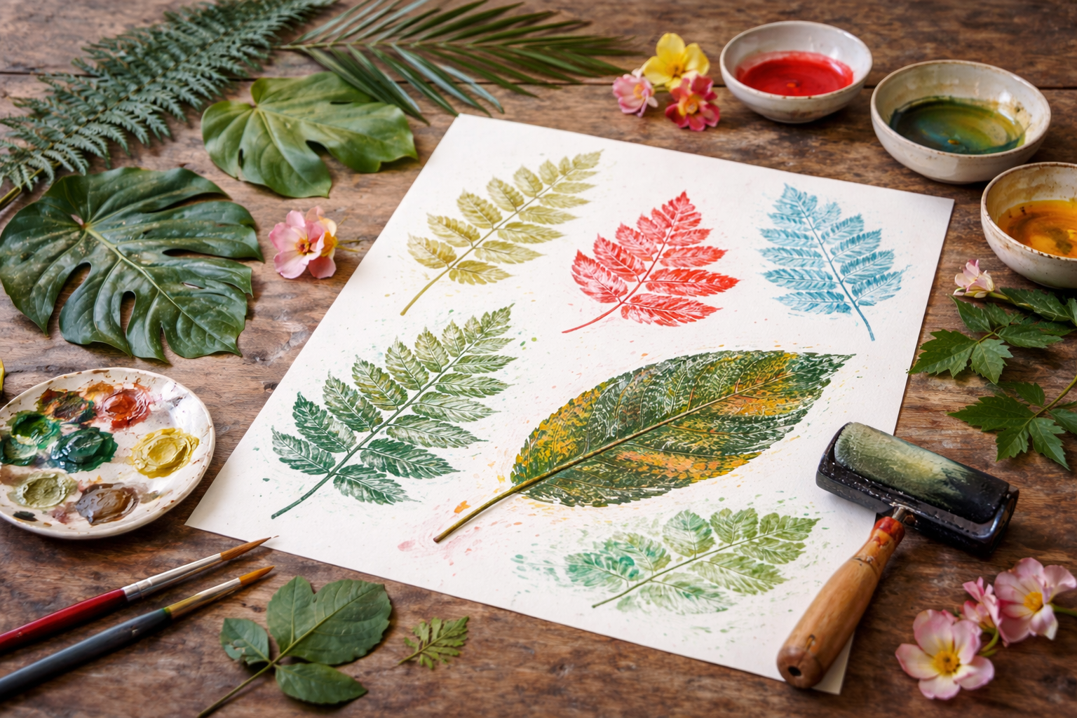 Botanical Printing & Nature Marks