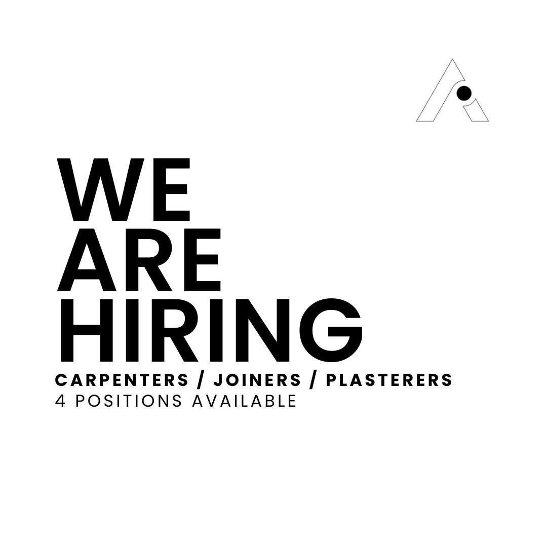 ATTN: CARPENTERS, JOINERS + PLASTERERS

We are hiring! If you're looking for Carpentry, Joinery or Plastering work within the Wagga Wagga and Riverina region, you may be who we're looking for. 👀

Adaptive Interiors are a fast paced, family owned com