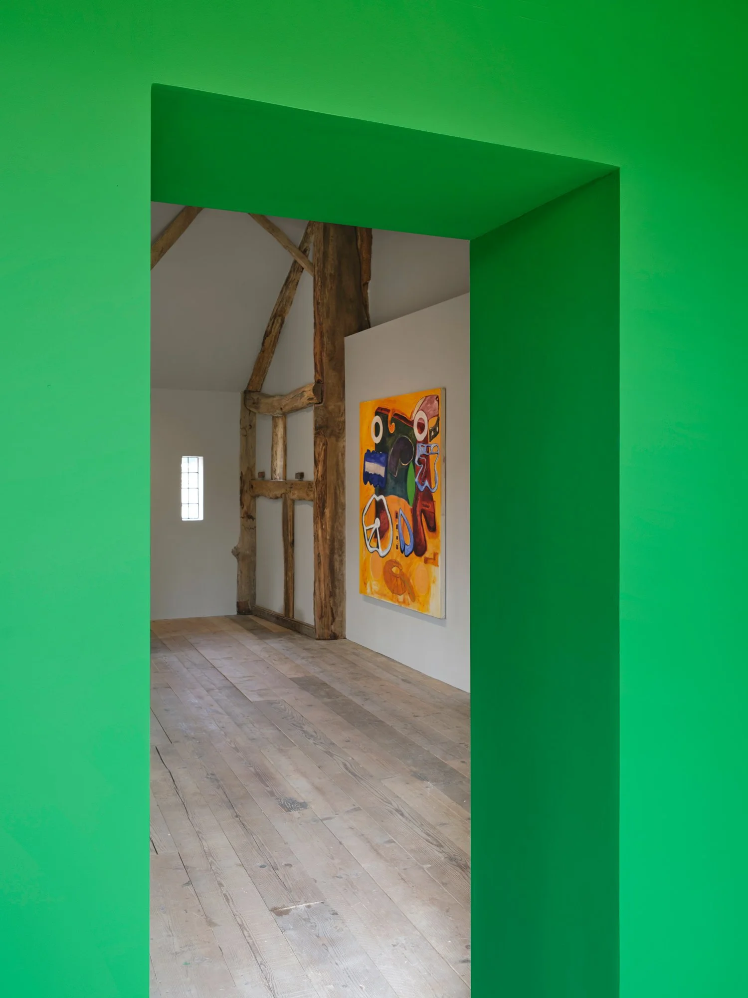 Carlotta Roma: TORSCHLUSSPANIK
Inspection Pit, West Sussex, UK, 8 - 29 March 2025
Photo: Ben Westoby / Fine Art Documentation