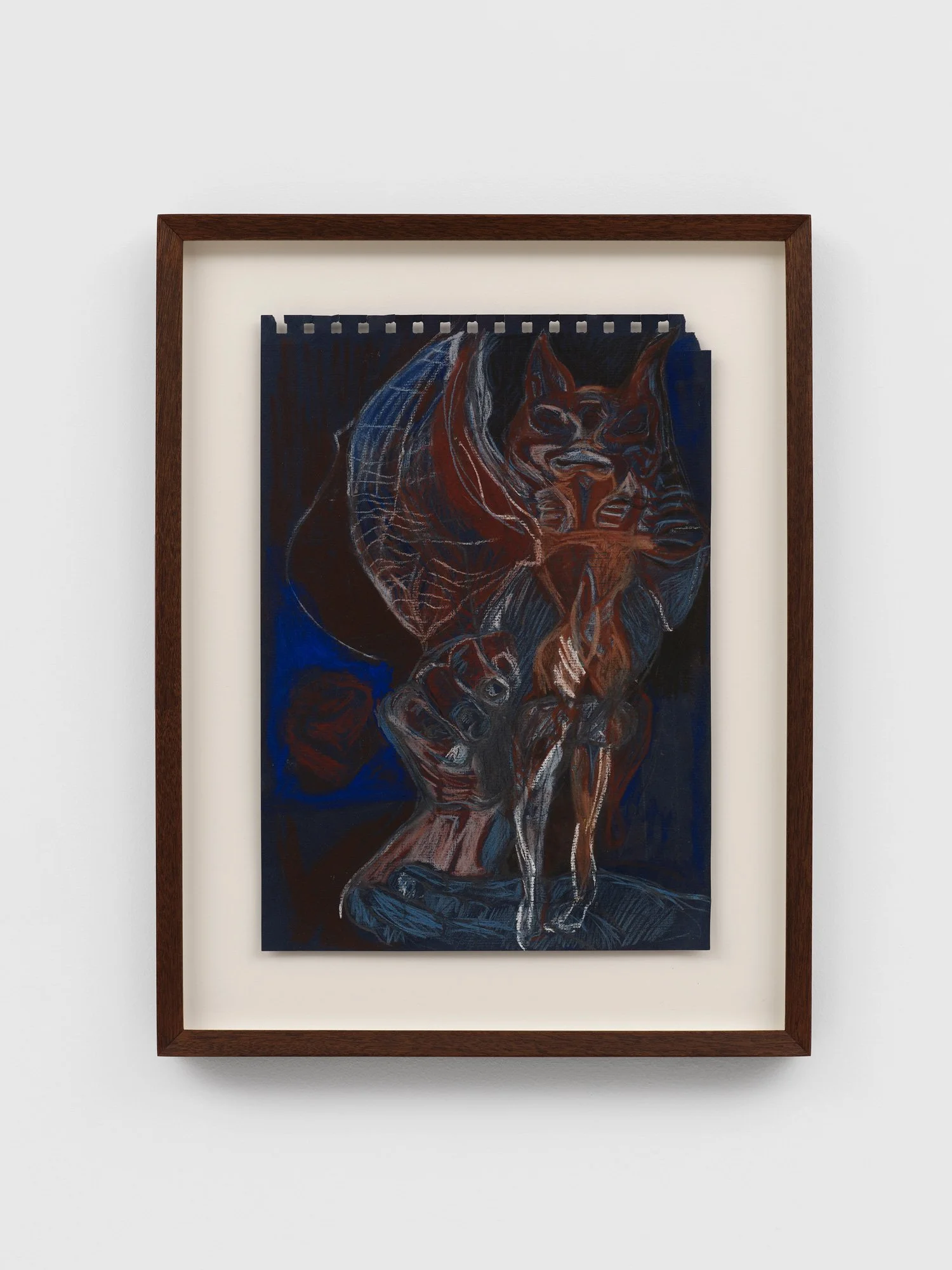 Man fish, 2025
Soft pastel on paper
37.5 x 29 cm