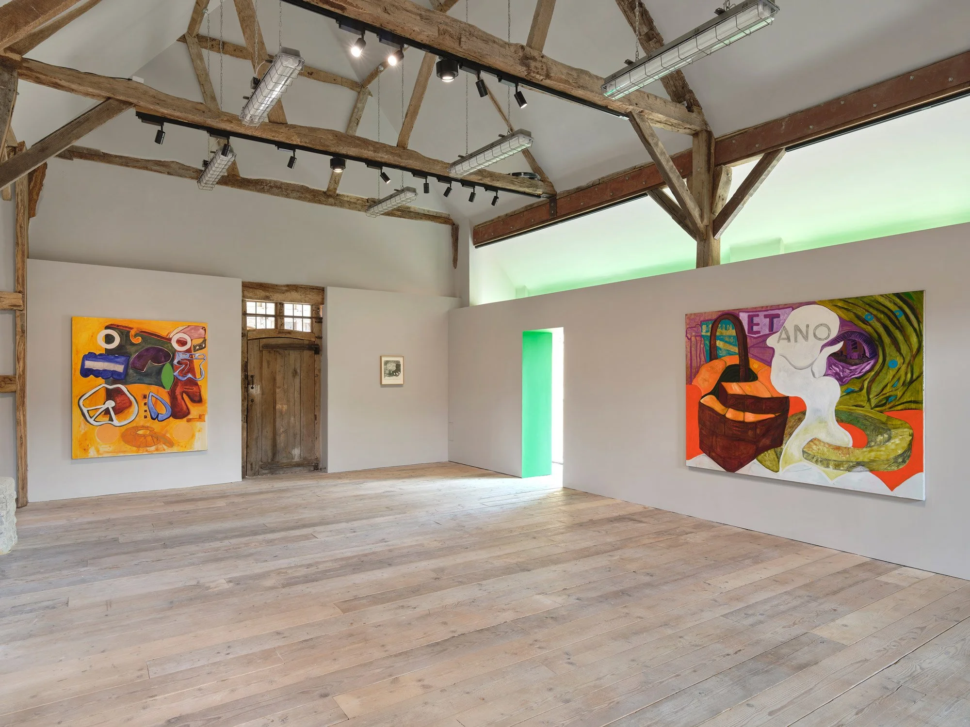 Carlotta Roma: TORSCHLUSSPANIK
Inspection Pit, West Sussex, UK, 8 - 29 March 2025
Photo: Ben Westoby / Fine Art Documentation