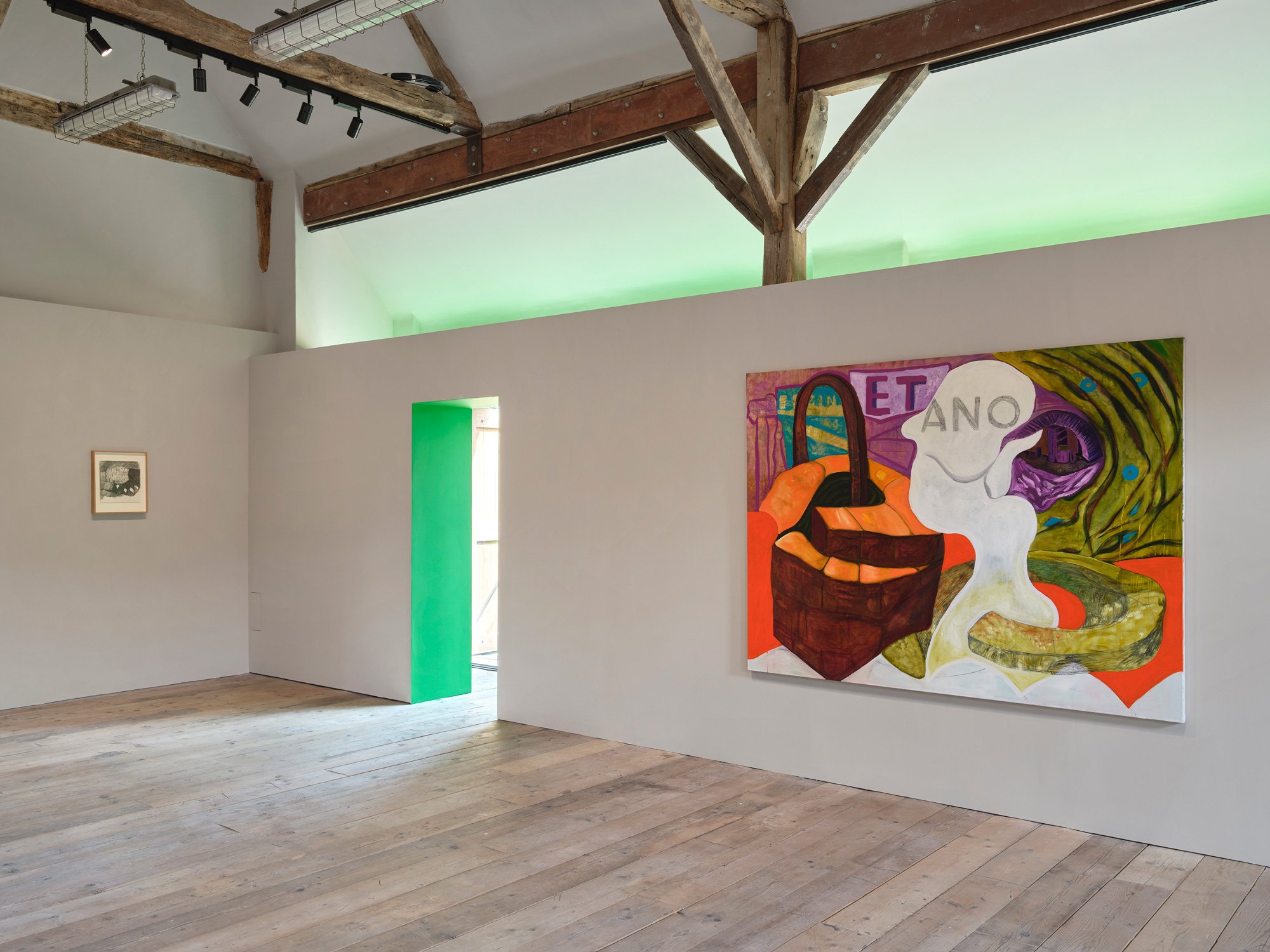 Carlotta Roma: TORSCHLUSSPANIK
Inspection Pit, West Sussex, UK, 8 - 29 March 2025
Photo: Ben Westoby / Fine Art Documentation