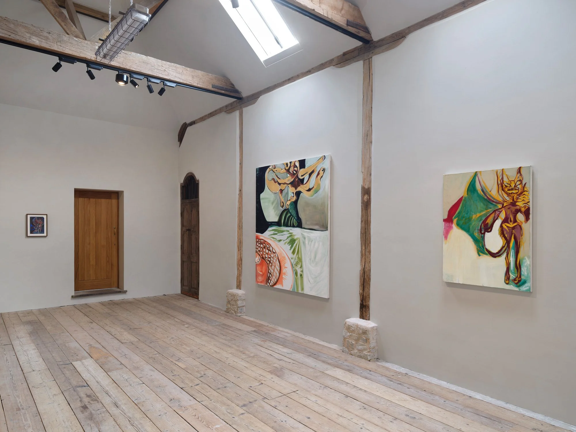 Carlotta Roma: TORSCHLUSSPANIK
Inspection Pit, West Sussex, UK, 8 - 29 March 2025
Photo: Ben Westoby / Fine Art Documentation