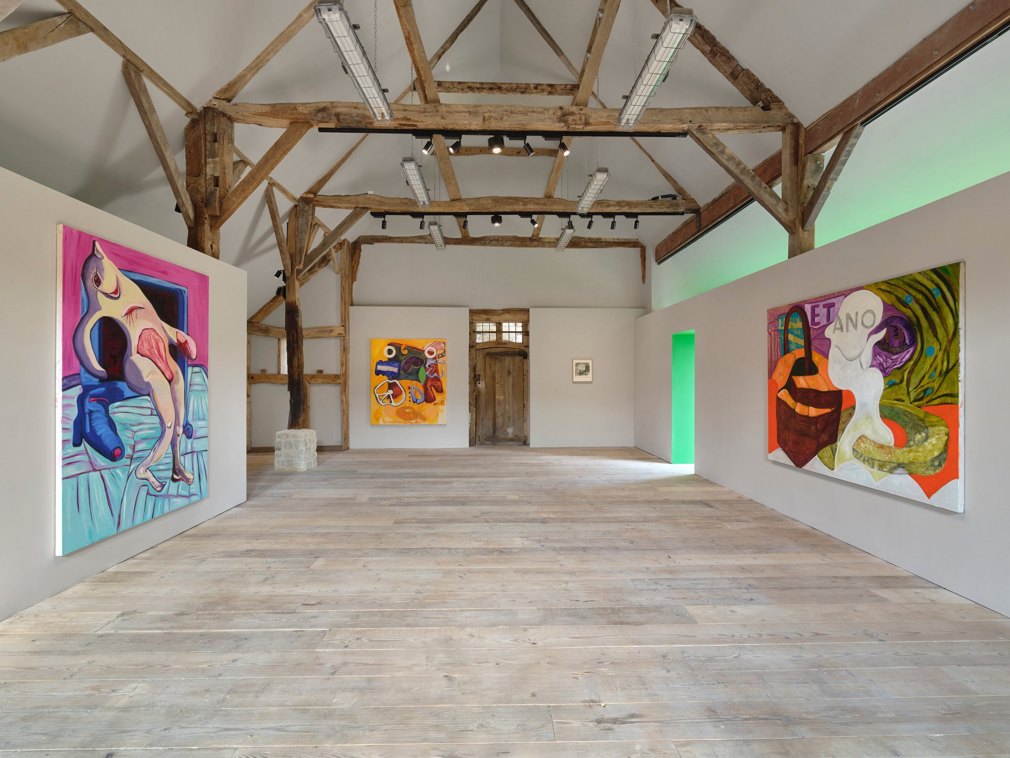 Carlotta Roma: TORSCHLUSSPANIK
Inspection Pit, West Sussex, UK, 8 - 29 March 2025
Photo: Ben Westoby / Fine Art Documentation