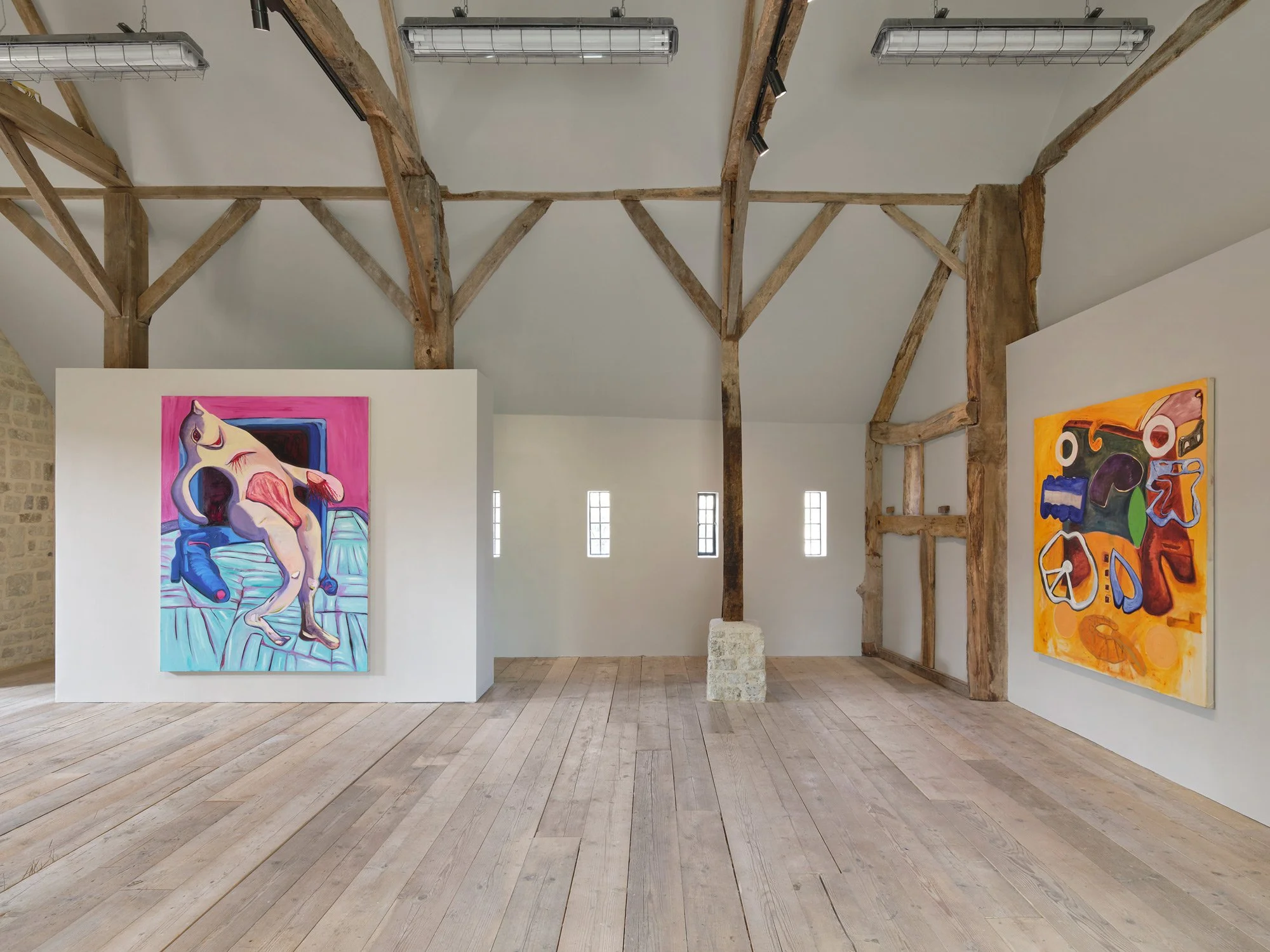 Carlotta Roma: TORSCHLUSSPANIK
Inspection Pit, West Sussex, UK, 8 - 29 March 2025
Photo: Ben Westoby / Fine Art Documentation