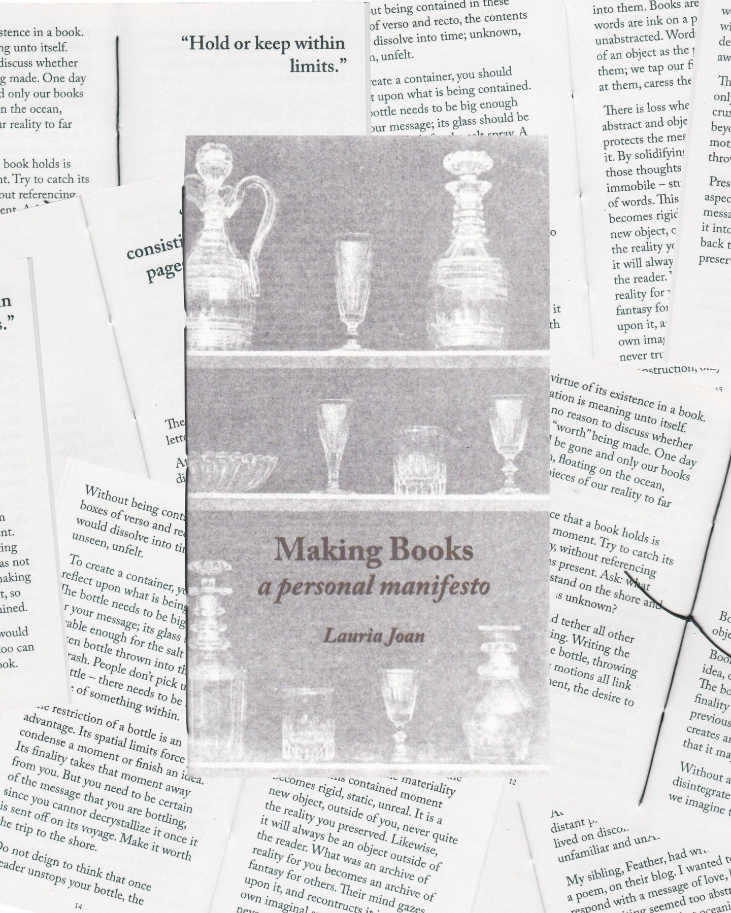 New color way for this old gem &mdash; I&rsquo;m in a bit of grey ink spiral at the moment, which I think looks beautiful with the glassware on the cover, but I was concerned about it looking too &ldquo;sad&rdquo; (a classic Johanna quandary) so I ad