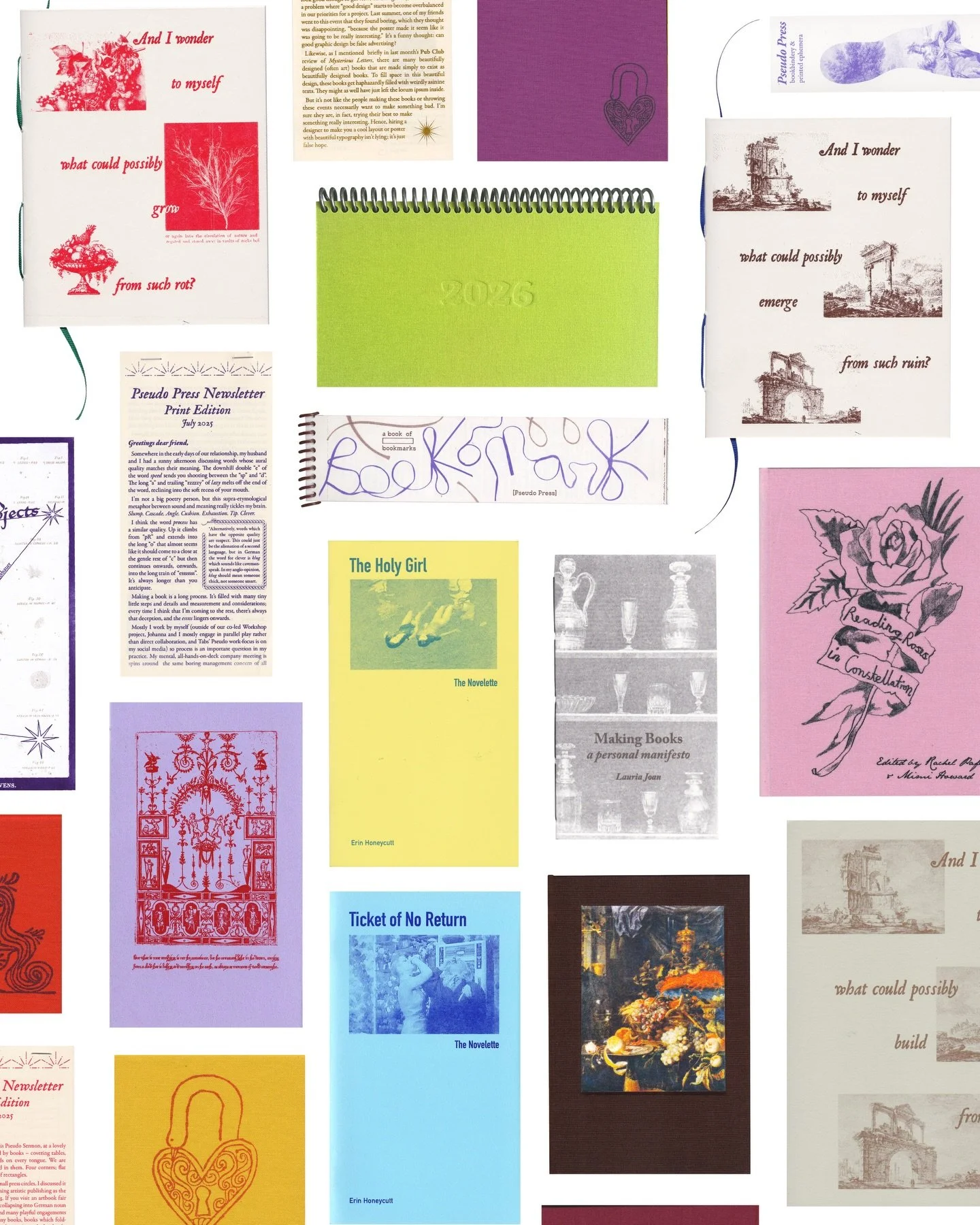 a lil Pseudo gift guide&mdash;everything currently in the market! Online or in studio 🎁

Halt, partner! You&rsquo;ve been halted by our studio&rsquo;s security frog. Please analyze the following images and see if you can find something beautiful for