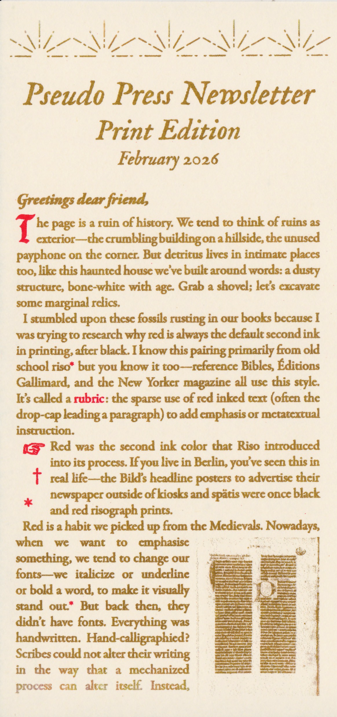 Pseudo Newsletter #14 – February 2026