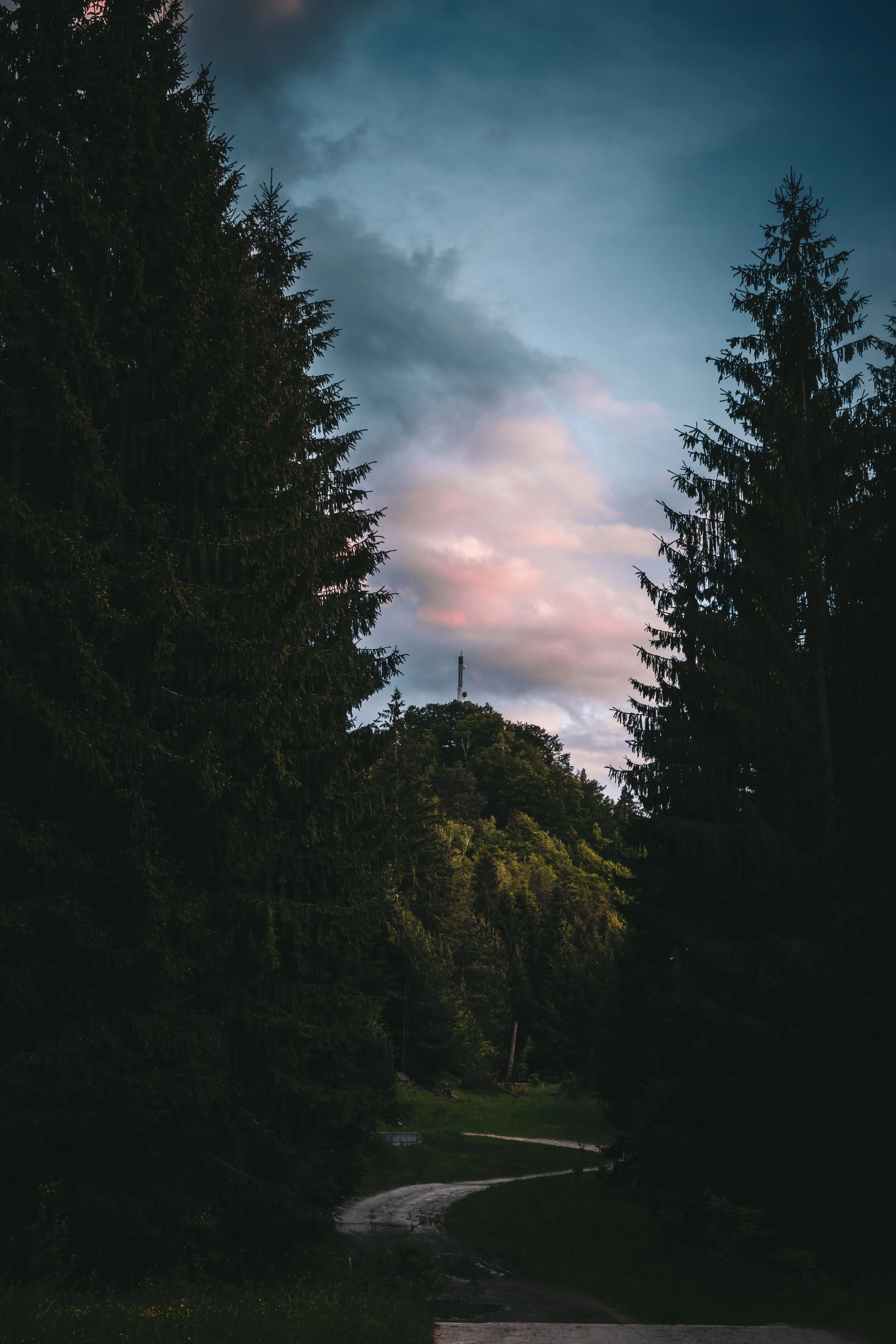 A small mountain that is visible from my parent's home. A place that I have climbed numerous times when I was a kid only to return home years later to capture this image on 04/06/2020