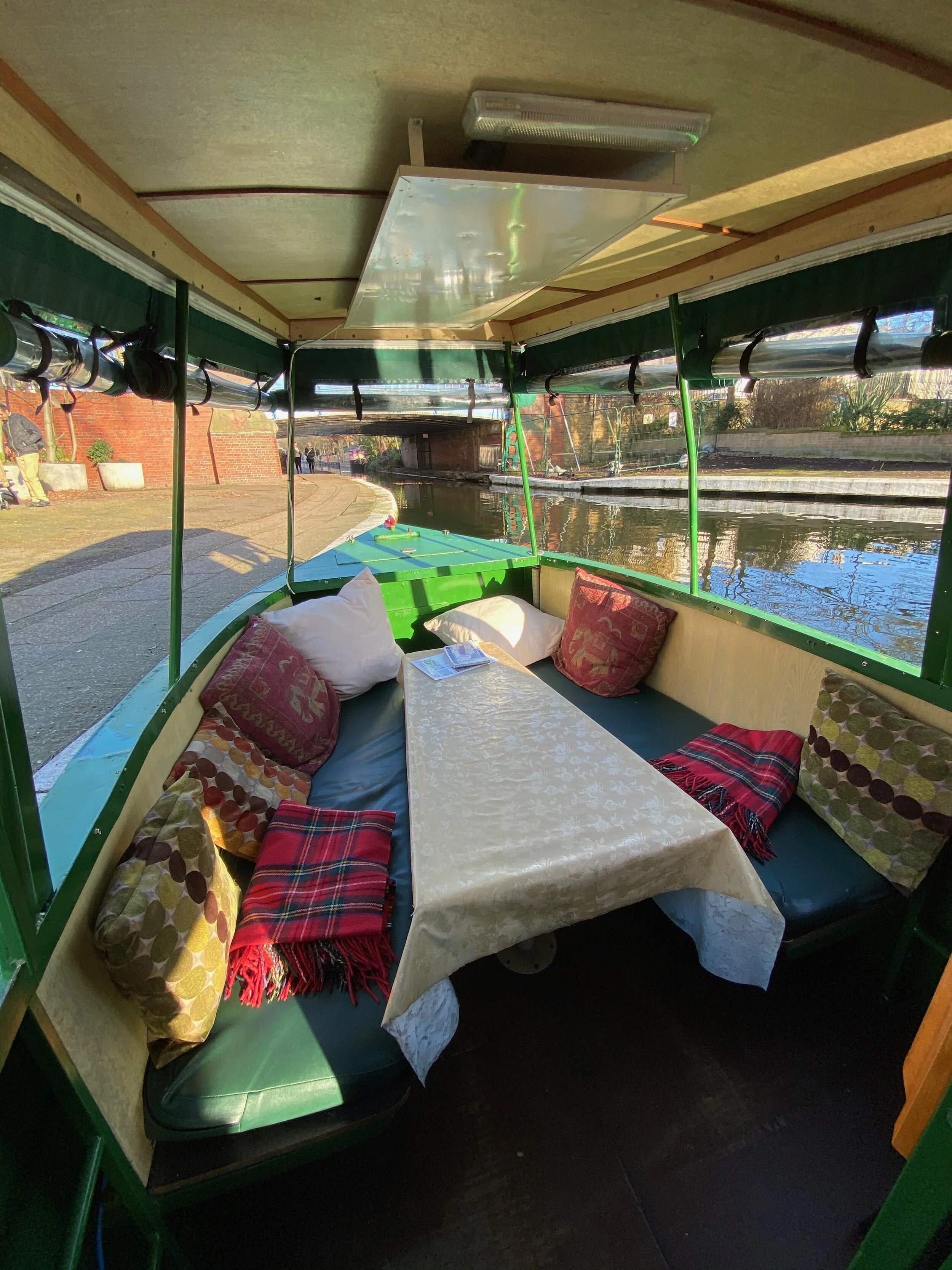 Lady A foredeck seating area