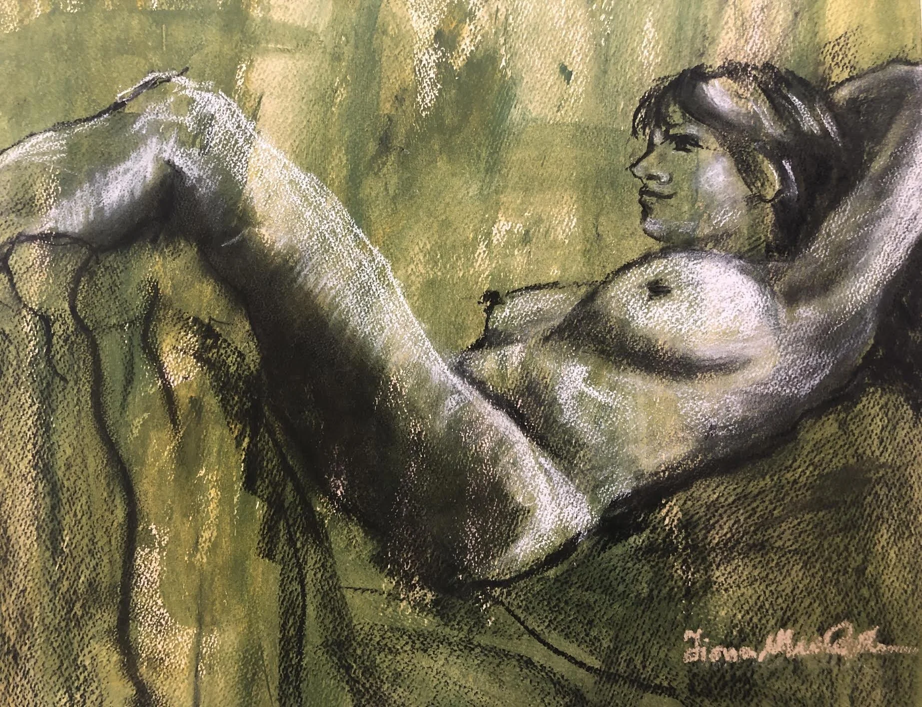 Nina (45 x 38 cm Pastel)