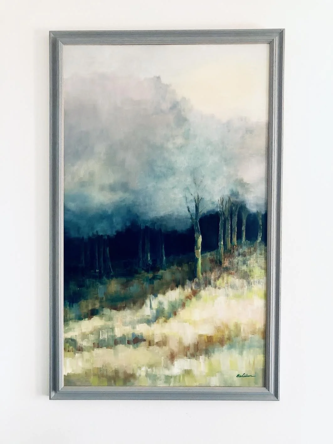 Morning mist (100 x 60 cm Oil)