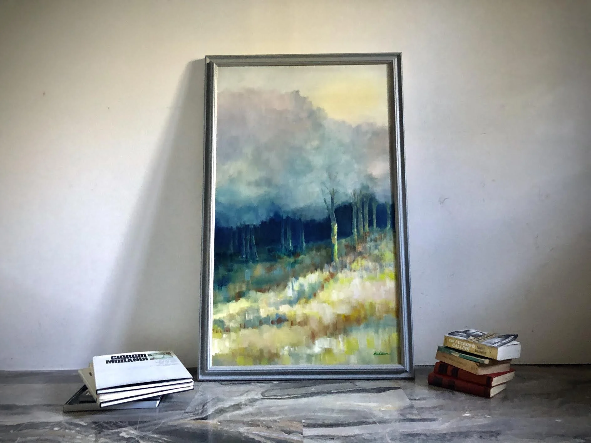 Morning mist (100 x 60 cm Oil)