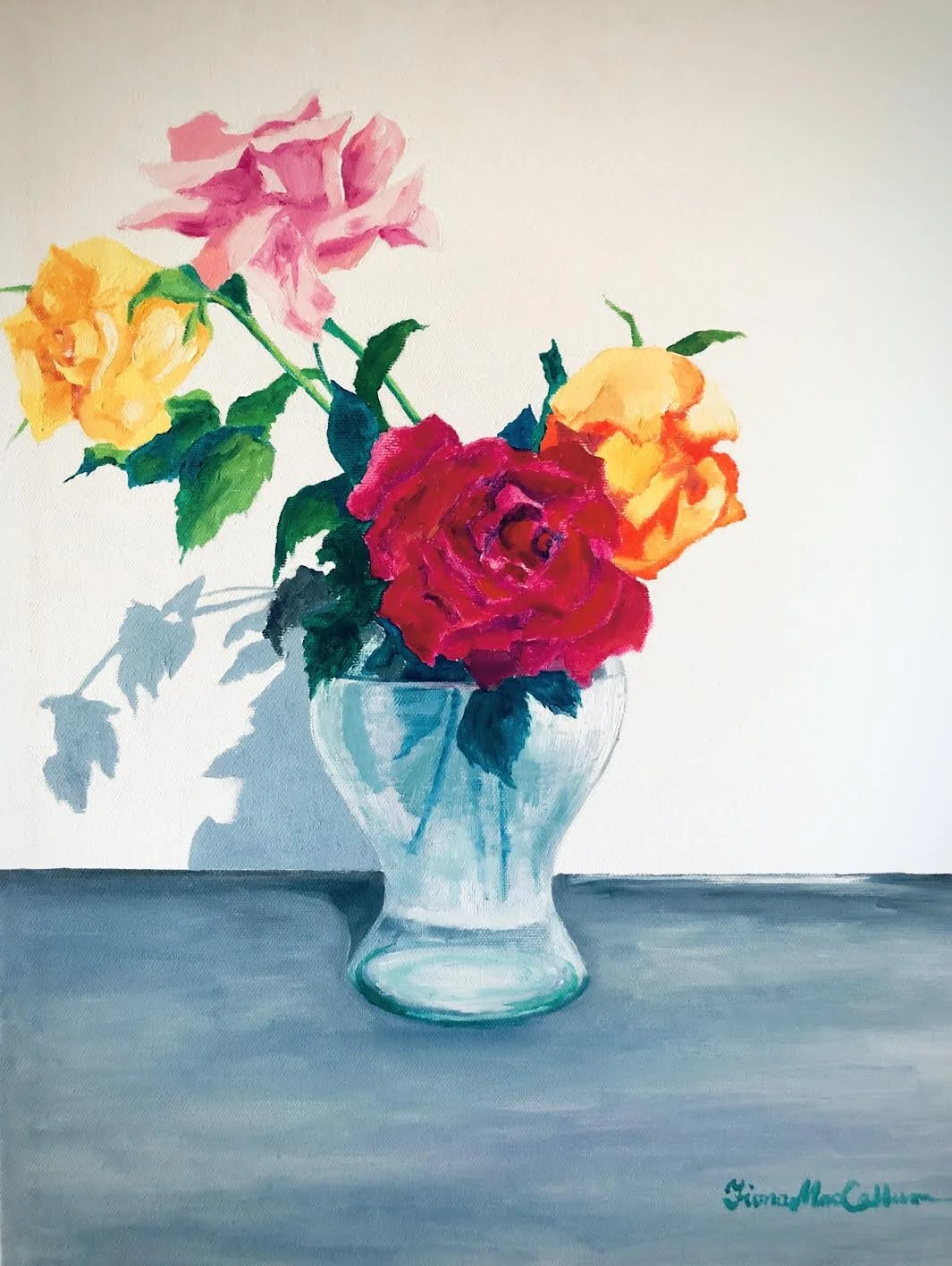 Roses (50 x 40 cm Oil)