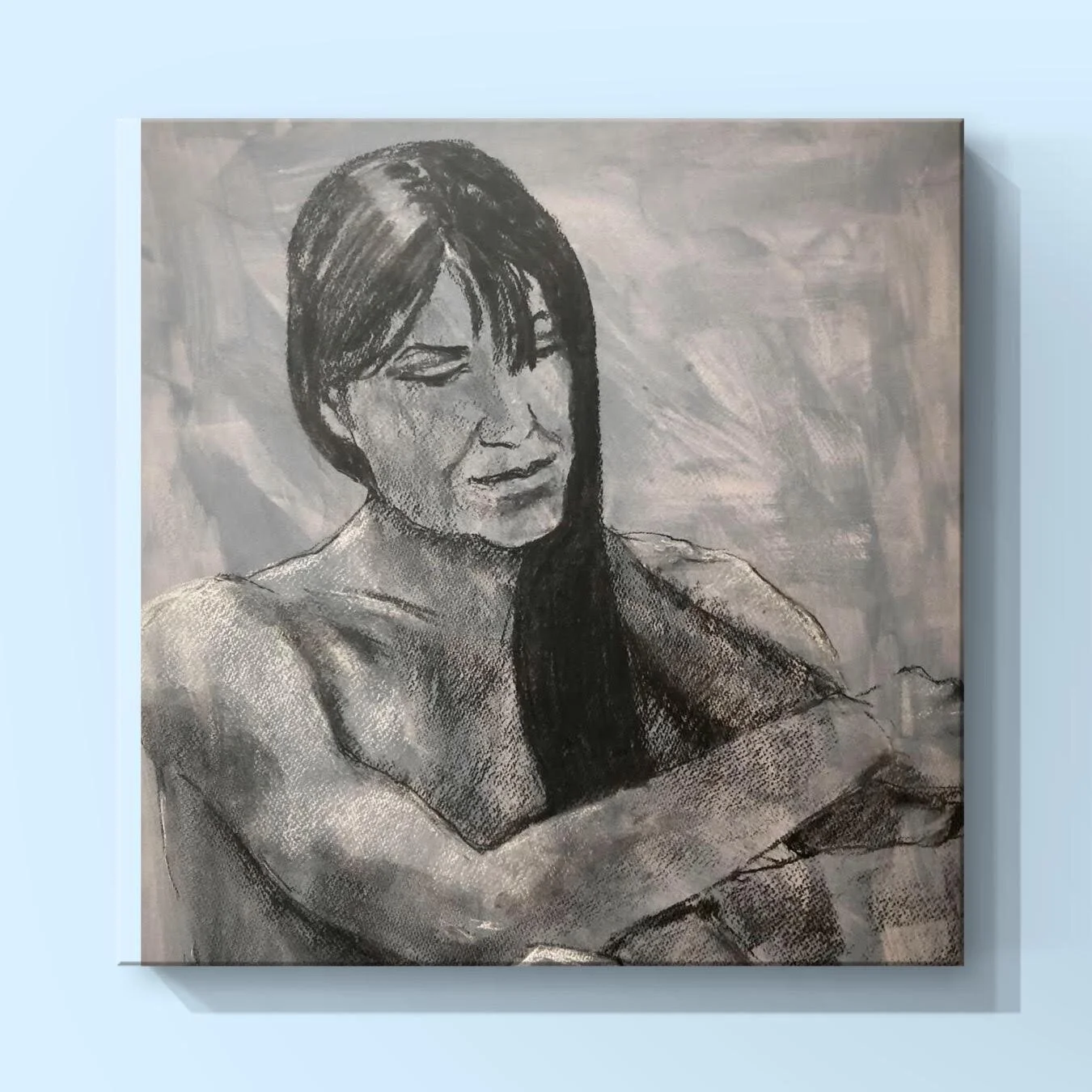 Ortensia (68 x 50 cm Charcoal)