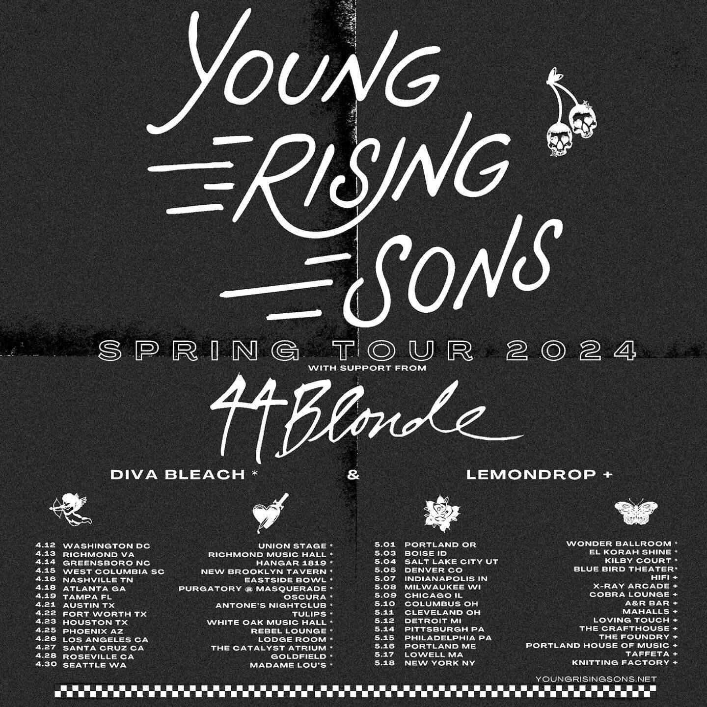 Young Rising Sons live in the USA 2024 | Tickets on sale now | What city are we seeing you in?
.
.
.
#tour #indieband #newmusic #alternativemusic #livemusic