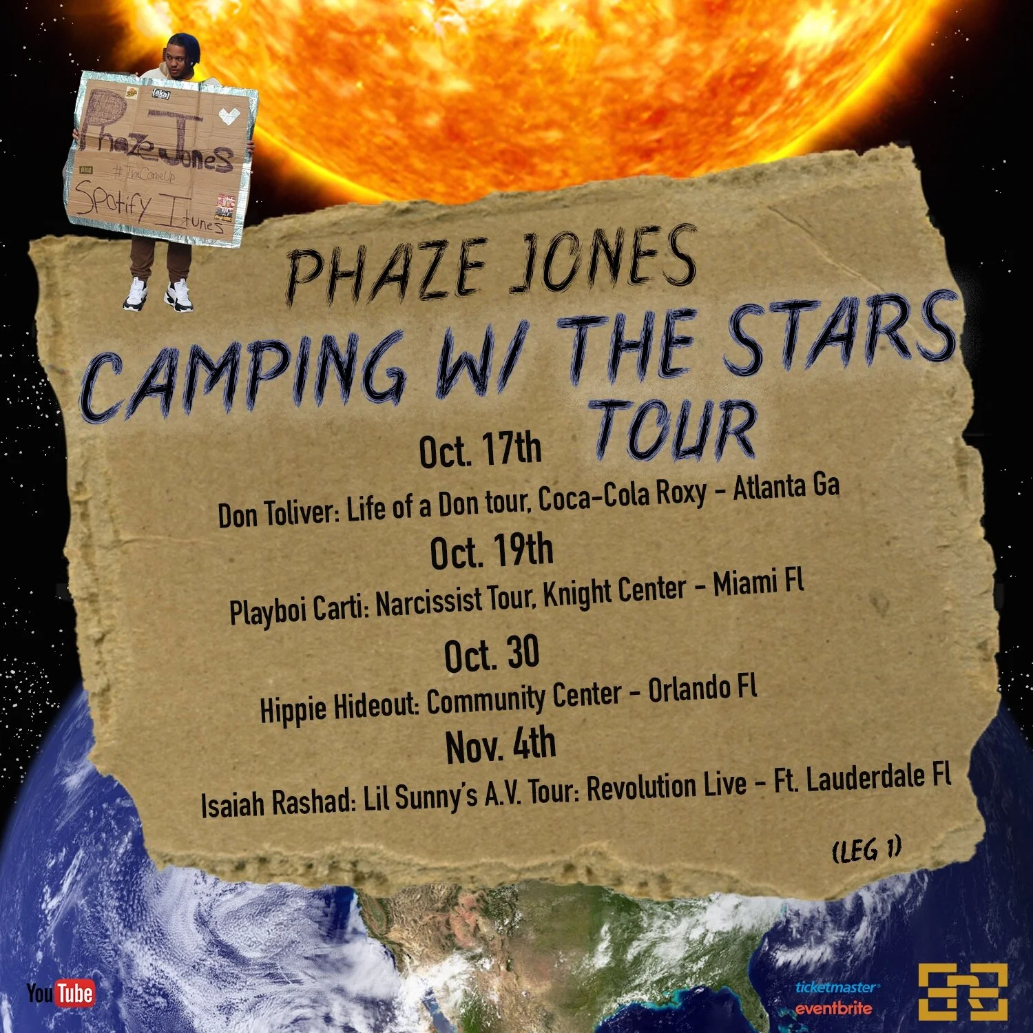 Phaze Jones Announces Tour dates!