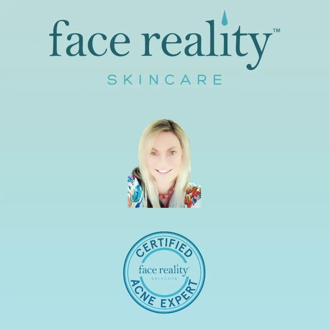 We are pleased to announce that Skinology Face Bar is now an Certified Acne Specialist carrying Face Realty's complete acne skincare line.  We are looking forward to changing all of our acne skin care client's lives with our Acne Be Gone ptogram! 

#
