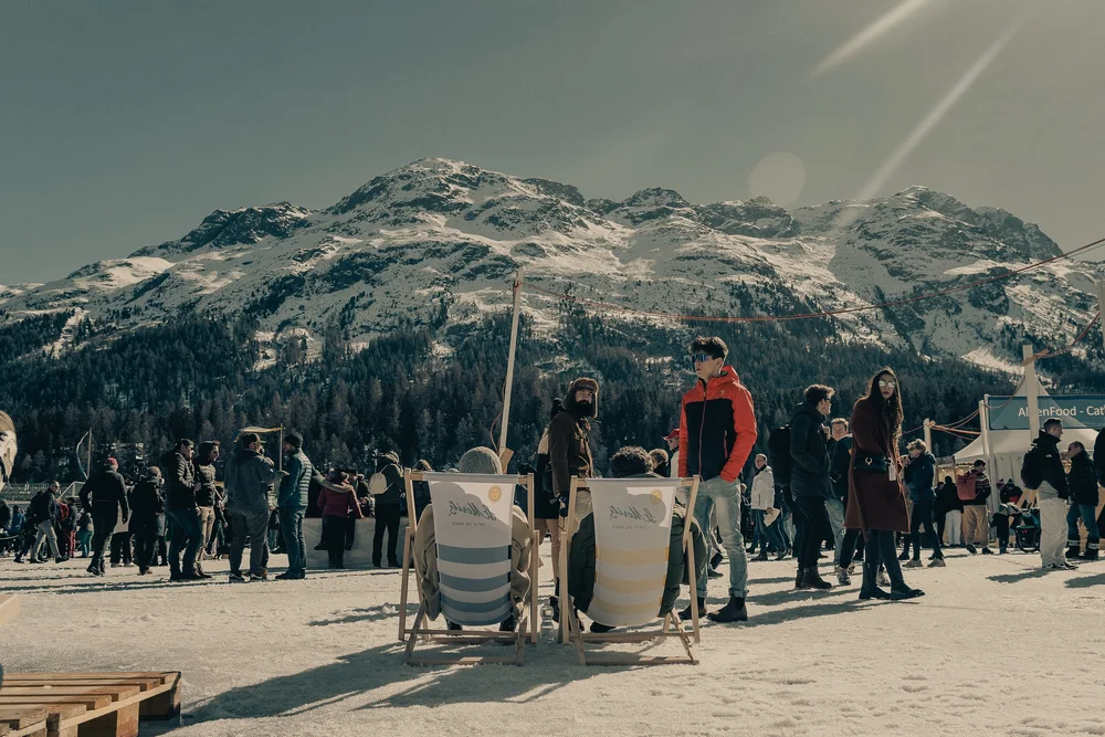 Crowd and Scenery at ICE StMoritz 2023 DSLuxury Event
